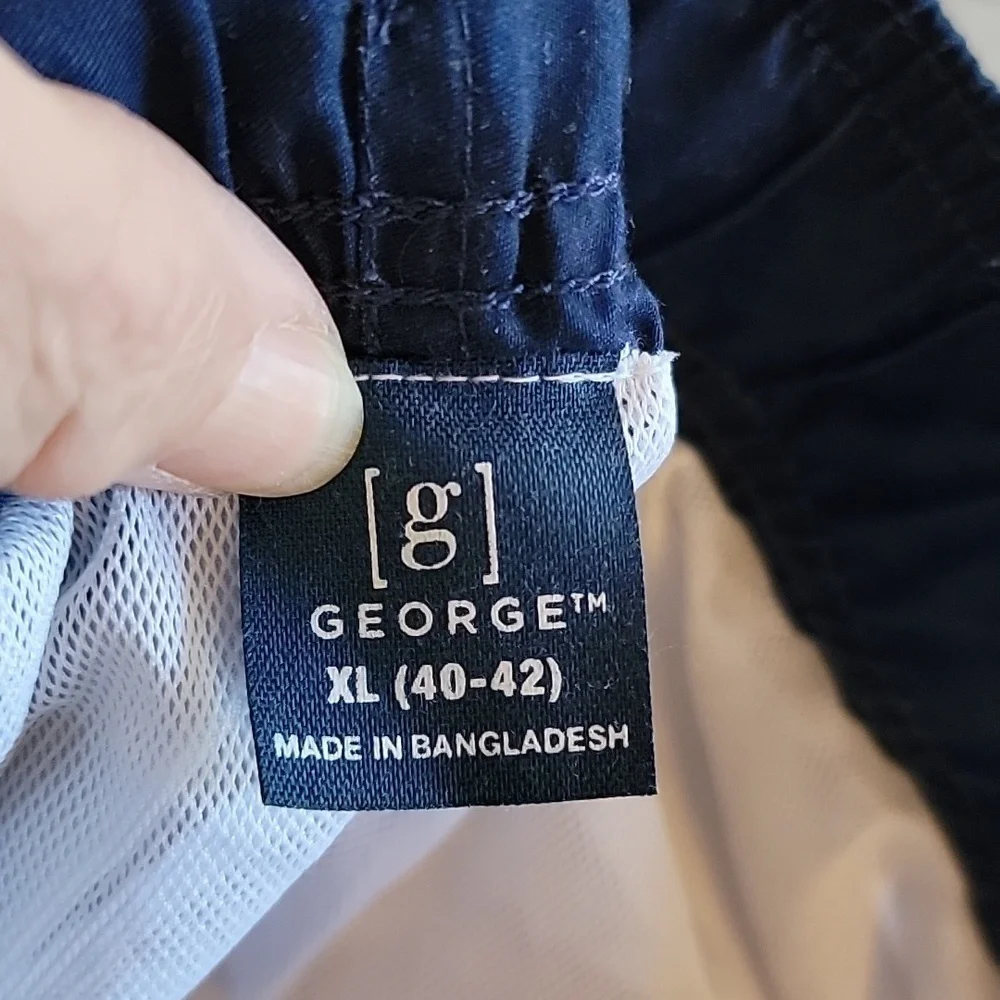 George Americana Mens Swim Truncks